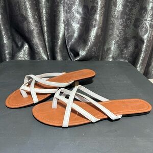 Rue21 White Strappy Sandals